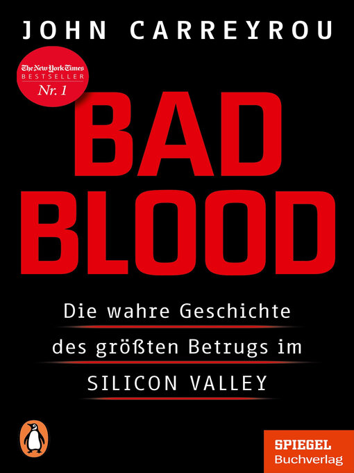 Title details for Bad Blood by John Carreyrou - Wait list